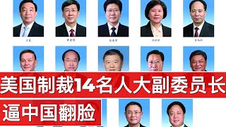 美国制裁14名人大副委员长, 逼中国翻脸(字幕)/US Sanctions Members of China's National People's Congress/王剑每日观察/20201207