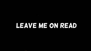 YK Osiris - Leave Me On Read ( Music Video Lyrics )