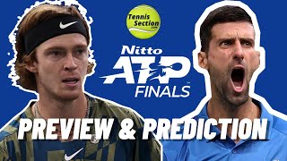 Novak Djokovic vs Andrey Rublev - Match Preview & Prediction - 2022 ATP Finals
