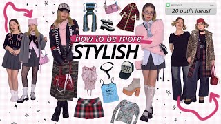 how to make your outfits more stylish! ~20 STYLING IDEAS~