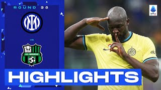 Inter-Sassuolo 4-2 | Lukaku at the double! Goals & Highlights | Serie A 2022/23