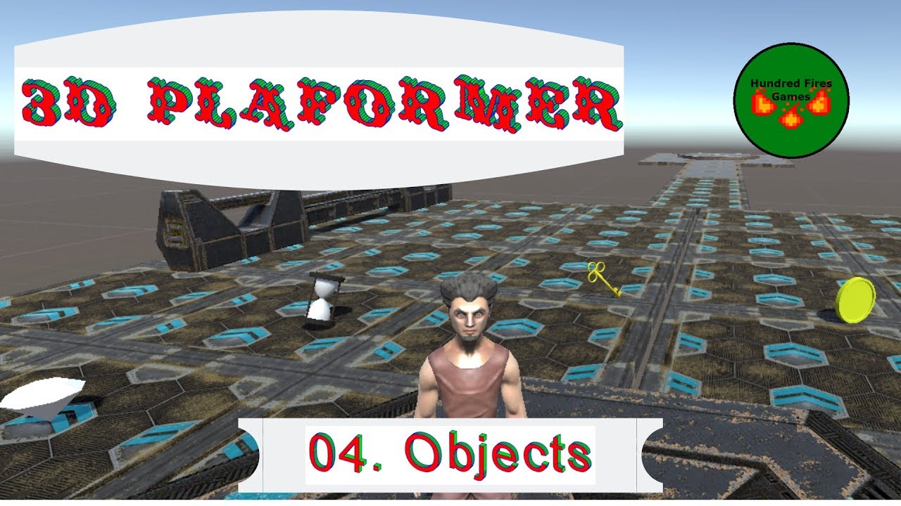 3d Platformer Unity C Tutorial 04 Objects Youtube