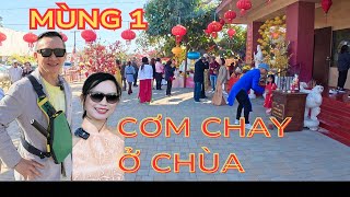 MÙNG MỘT CHÙA Ở MỸ ĂN CHAY ĐỐT PHÁO NAM CALI NGƯỜI VIỆT TẾT LUNAR NEW YEAR ẨM THỰC EP9