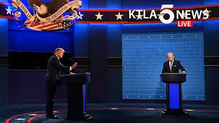Trump, Biden face off for 1st 2020 debate