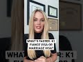 WHAT’S FASTER: FIANCE OR MARRIAGE VISA?!