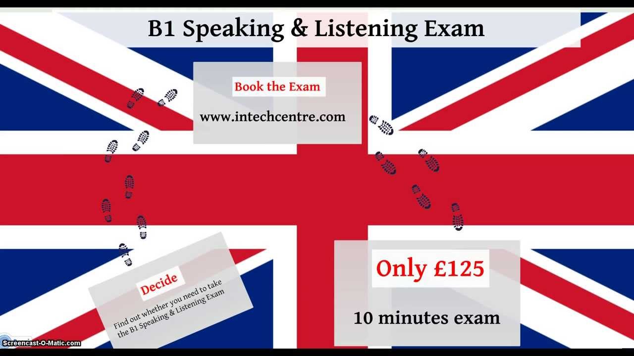 B1 Speaking & Listening Exam - YouTube