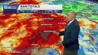 Drier, then more storms: Alabama's weather forecast gets nicer for now, but stormy by the weekend