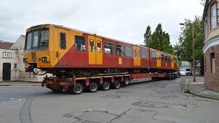 Tyne and Wear Metro - Metrocar 4028 arriving at Wabtec Doncaster