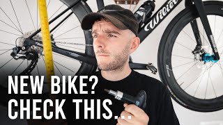 8 Tips For Setting Up your New Road Bike