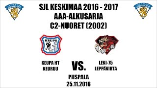 SJL Keskimaa 2016-17,C2: KeuPa HT vs. LeKi-75