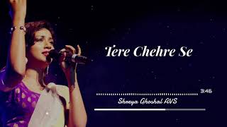 Tere Chehre Se | Girlfriend | Shreya Ghoshal, Kumar Sanu | AVS