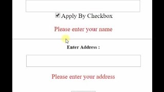 Conditional Validation In AngularJS