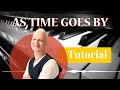 How to play As Time Goes By on piano - Casablanca