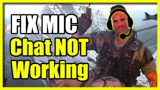 How to Fix Mic \u0026 Party Chat Not Working in COD Black Ops 6 (Voice Chat Settings)