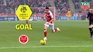 Goal Mathieu CAFARO (56') / Stade de Reims - Paris Saint-Germain (3-1) (REIMS-PARIS) / 2018-19