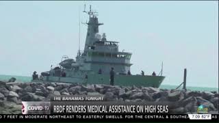 R.B.D.F. Renders Medical Assistance on High Seas