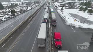 01-14-2023 Truckee, CA to Verdi, NV winter storm creates travel chaos on I-80