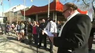 Rights activists rally for gay marriage