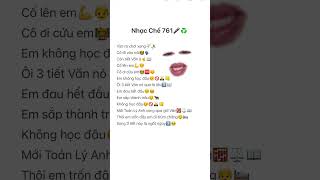Nhạc chế 761 - Vừa ra chơi xong cô vào nói #fyb #nhacche #music #xuhuongyoutube