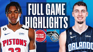 PISTONS at MAGIC | FULL GAME HIGHLIGHTS | February 23, 2023