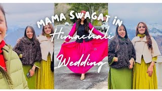 Mama Swagat in Himachali Wedding ❤ Himachali Culture #rampurmarket #part1 #subscribetomychannel ❤