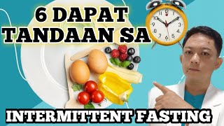 6 NA DAPAT TANDAAN SA INTERMITTENT FASTING