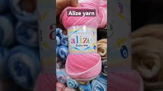 Alize yarn #shorts #mhaleesCrochet #alizeYarns