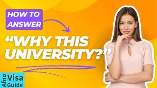 F1 Visa Interview: Why this university?