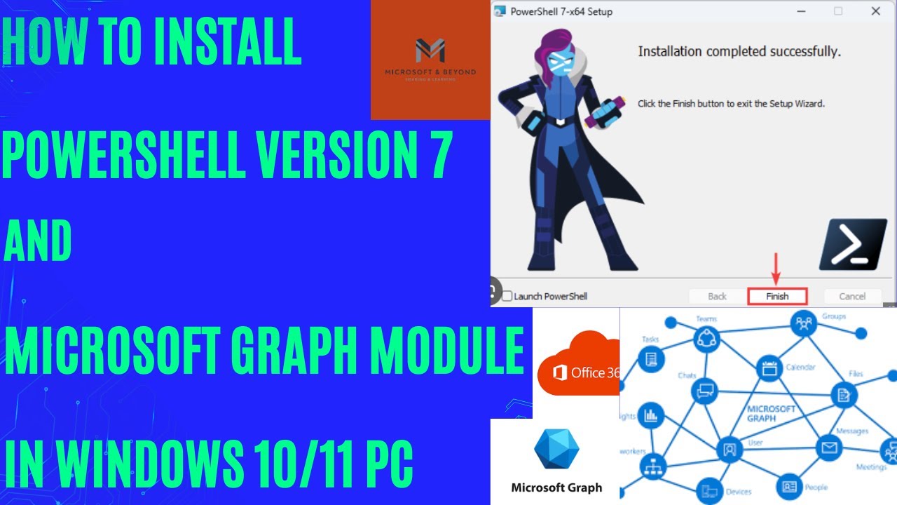 How To Install Powershell Version 7 And Install Microsoft Graph Module