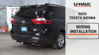 2020 Toyota Sienna Trailer Wiring Harness Installation