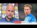 Will Kevin De Bruyne stay at Manchester City? | Pep Guardiola updates on Belgian midfielder's future