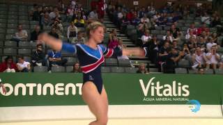 Lucie COLEBECK (GBR) -- 2014 Tumbling European Champion