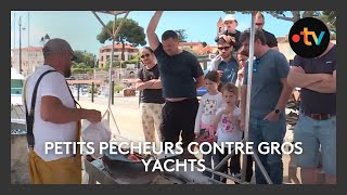 Les yachts venus pour le Grand Prix de Monaco perturbent la pêche en baie de Saint-Jean-Cap-Ferrat