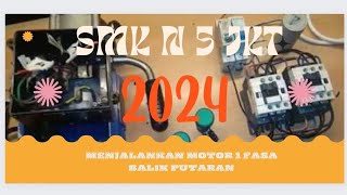 Membalik Putaran Motor 1 Fasa