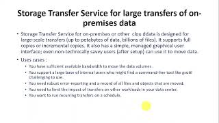 2. GCP Data Transfer services for Data Engineering