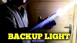 കറണ്ട് പോയാൽ ഇത് മതി|| how to make backup light |Jishnu shorts 😊👍{ J 4 TECH HACKS}