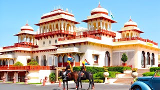 World's Best Hotel - Rambagh Palace Jaipur India, 5 Star Luxury Taj Hotels (full