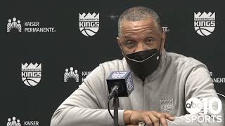 Kings interim head coach Alvin Gentry critical of another home loss following the Hawks 108-102 win
