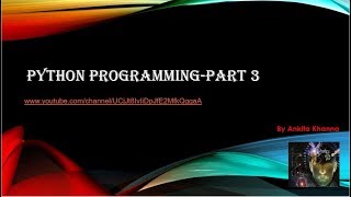 Python programming-Part 3(Enumerate function,append,sort,reverse)