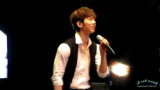 110917 2AM fanmeeting 청혼가 조권 jo kwon focus fancam