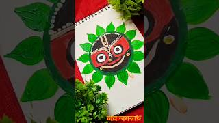 Lord Jagannath Drawing, Rath yatra special drawing, Acrylic painting #jagannathdrawing