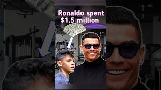 Ronaldo Spent $1.5 Million On His Son's Training