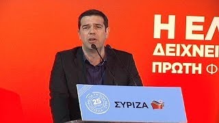 Europe's Choice: Leftist candidate Alexis Tsipras takes quest for a New Deal to Brussels - reporter