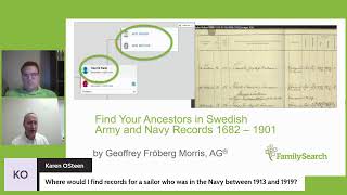 Find Your Ancestors in Swedish Army and Navy Records 1682 - 1901