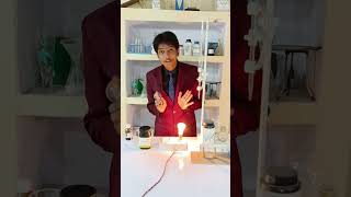 Bulb is filled with argon gas😯 | Science experiment #shorts #science #experiment