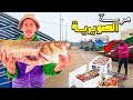 مول الشفنجة يوم كامل في مرسة الصويرية 🦈 انا وصديقي lhjaouj وطبخ السمك السعادة...😲