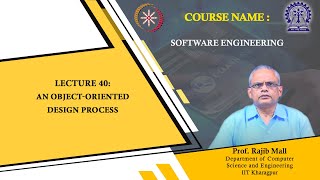 Lecture 40: An Object-Oriented design process