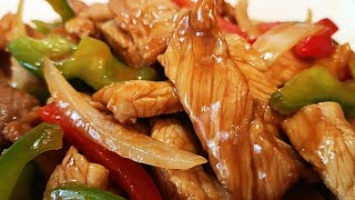 酸梅醬肉片 Stirfry Pork in Plum Sauce 🧑‍🍳 簡簡單單的色香味 Easy n Yummy 😋