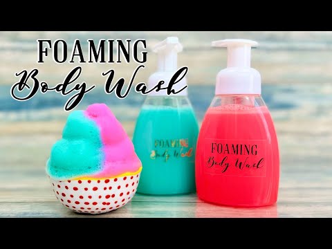 2-Ingredient Foaming Body Wash Recipe - YouTube