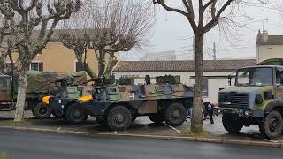 The military captured successfully, the city of Cahors. Military exercises Orion 2023 #cahors